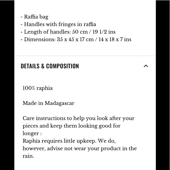 LAST DAY! RARE/NEW🌟Sézane Salma Sac navy - Picture 7 of 7